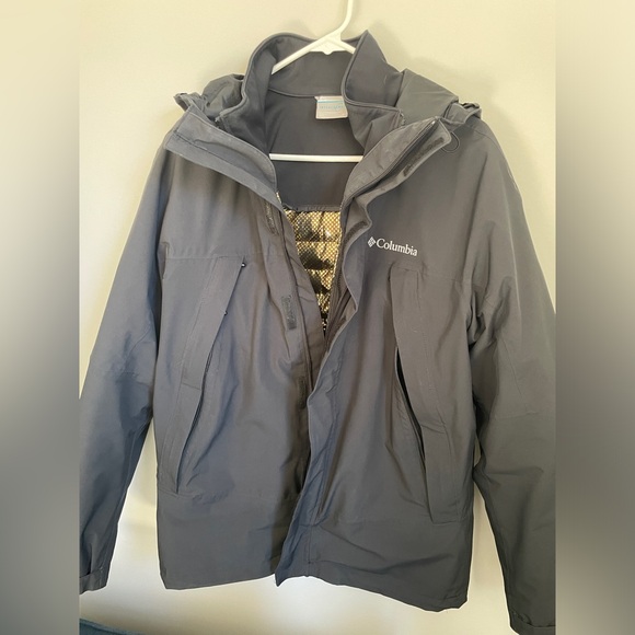 Columbia Men's Canyon Meadows Omni-Heat Infinity Interchange Jacket Black Medium - Picture 3 of 10